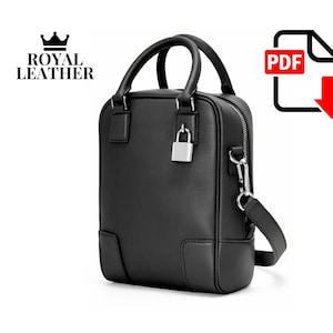 PDF Pattern Crossbody Shoulder Bag Template Custom Bag Template Shoulder Bag Template PDF Leather Bag Pattern Winter-Summer Bag Pattern