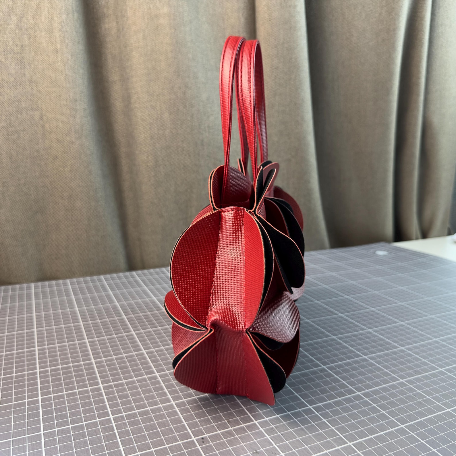 PDF & DXF Pattern Tote Shoulder Bag Template Bucket Bag - Etsy