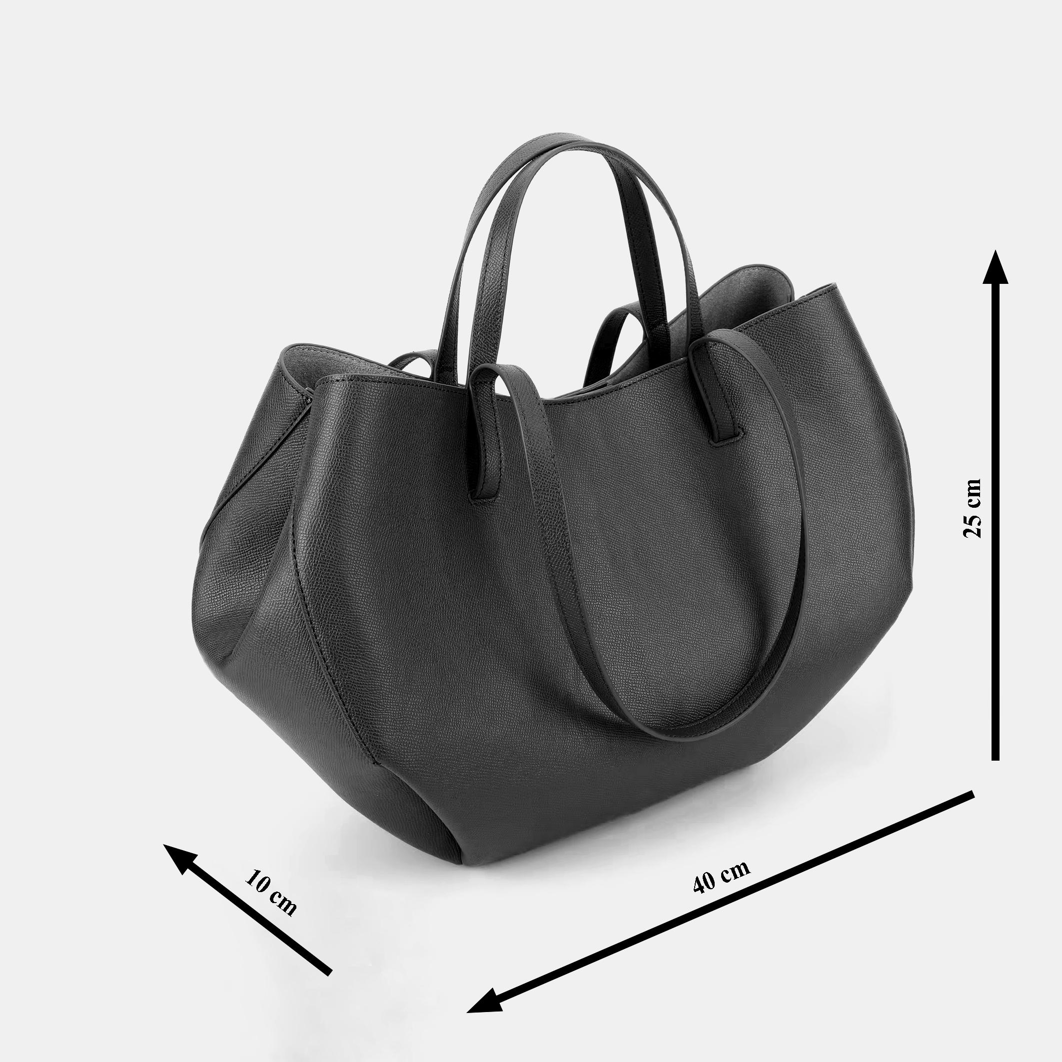 PDF & DXF Tote Shoulder Bag Pattern Bucket Casual Shopping Bag Template ...