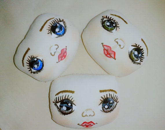 blank doll head