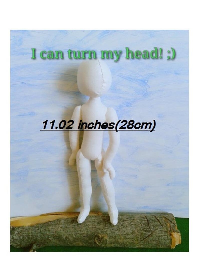 11\ Blank doll body