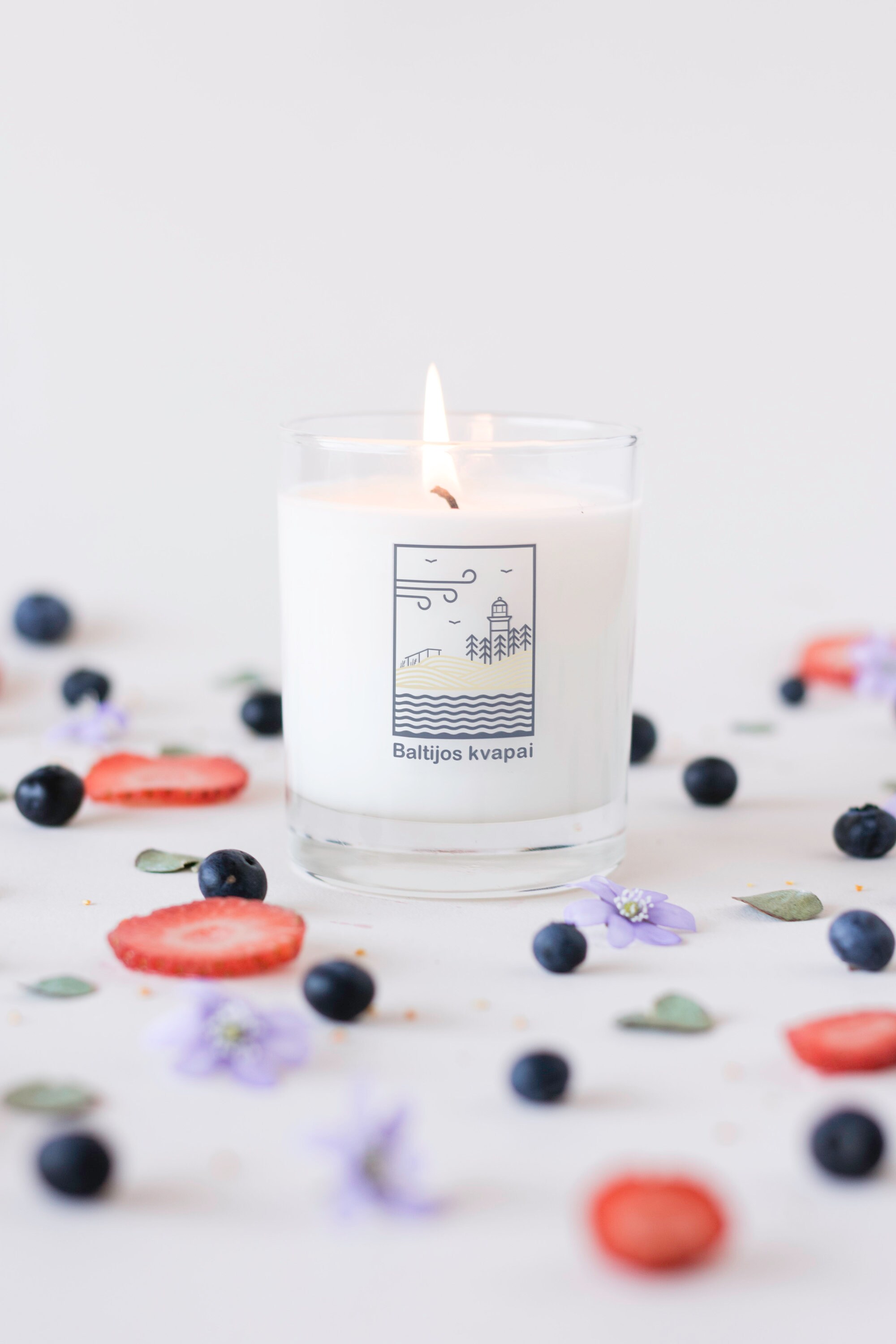 Berry Parfumé Cire de Soja Naturelle Bougies-Cadeau Pour Elle, Maman, Ami-Cadeau Végétalien-Produit 