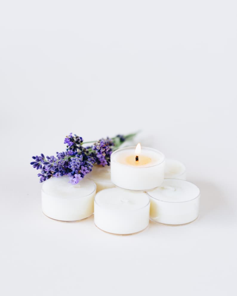 LAVENDER Scented Soy Wax Candle Natural Sustainable Gift Etsy