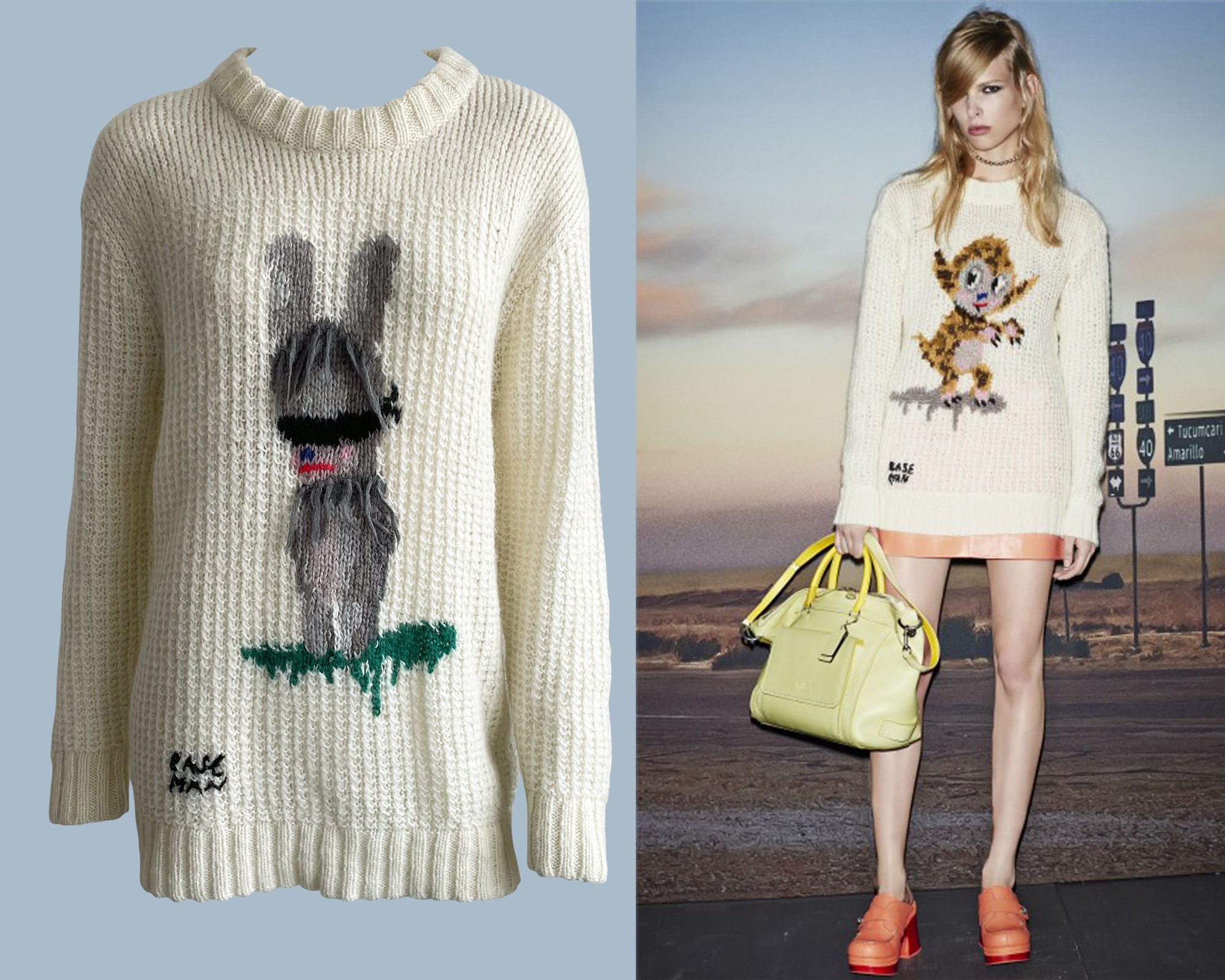 Coach x Gary Baseman Jumper, Wool Mohair Sweater, Limited