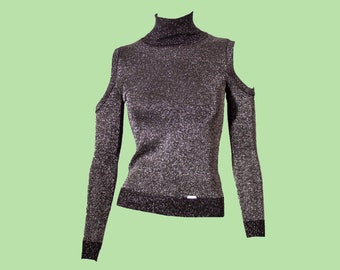 chaps green sweater