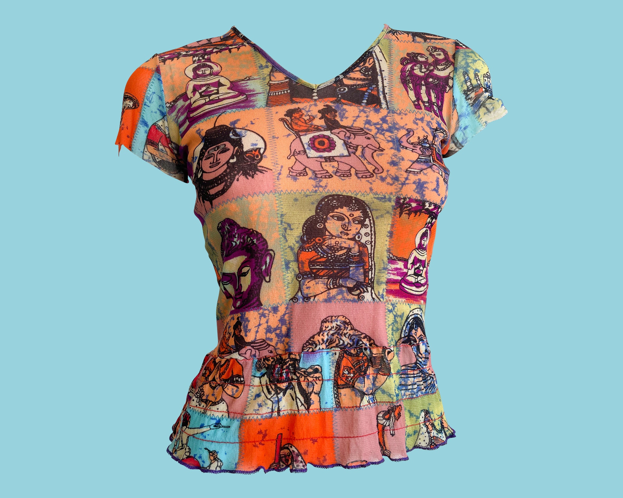 Kenzo 90s girl top