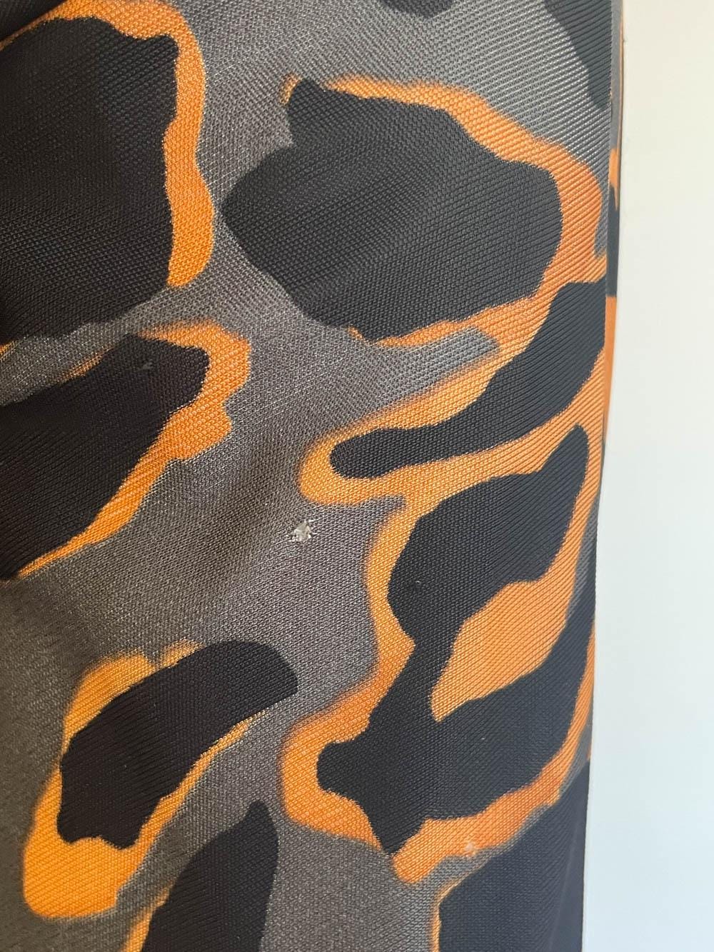 Y2K Roberto Cavalli Animal Print Jersey Dress – Panther Head Jewel