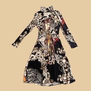 dragon tattoo printed maxi dress Dragon Tattoos Printed Maxi Dress