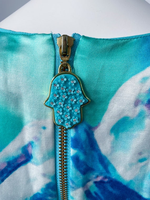 Manoush Designer Mini Dress, Fantasy Forest Print… - image 5