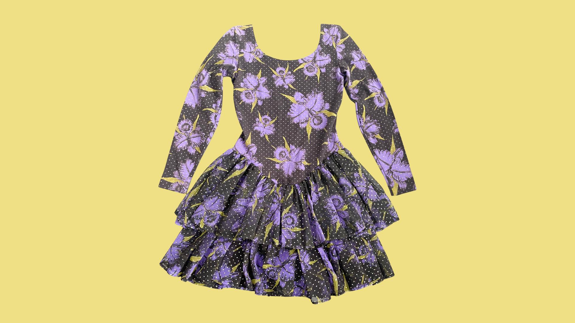 brunch dress hoco Two-Piece Sequin Hoco Dress: Ava Presley 28249 Periwinkle / 00 main image 0
