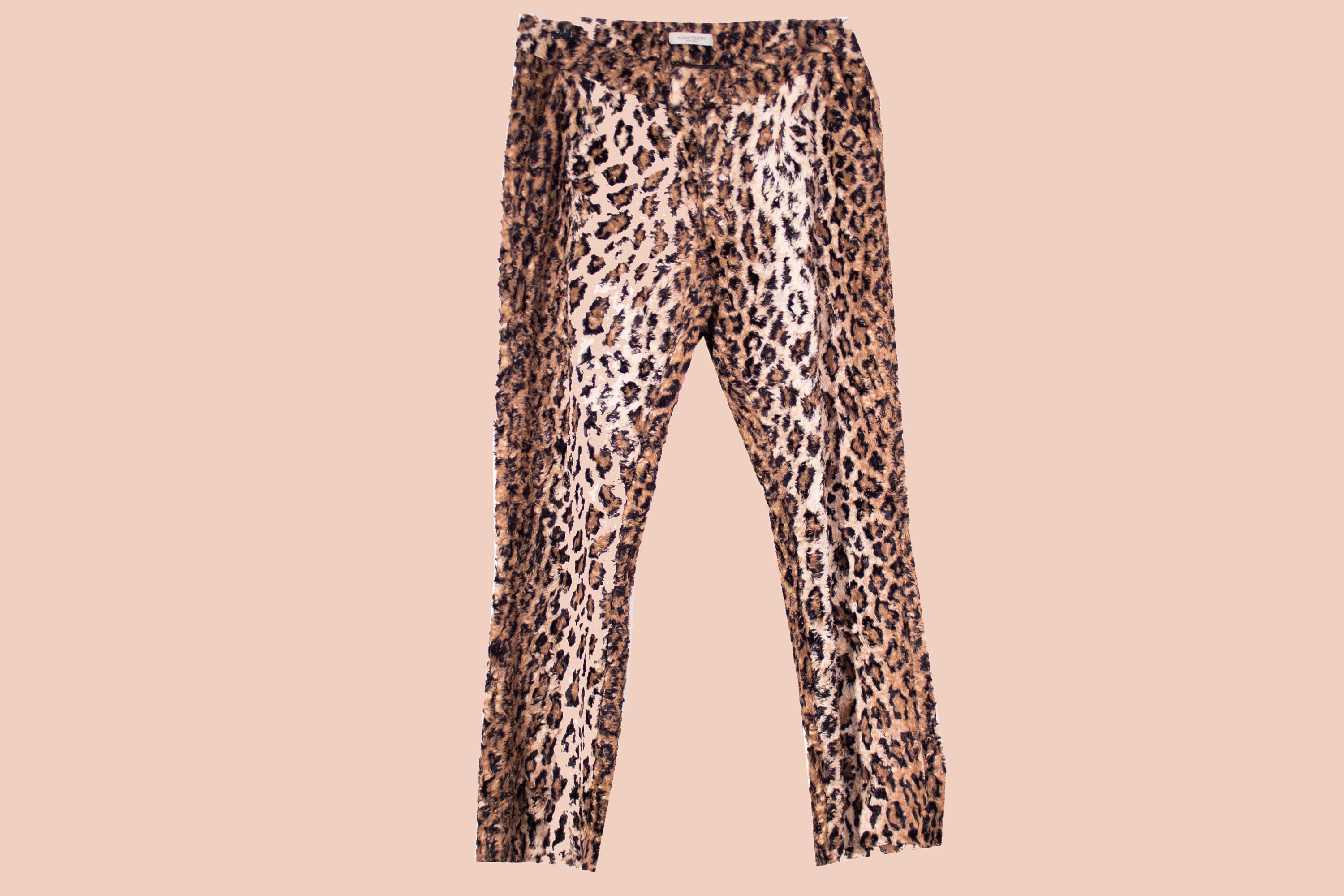 Leopard Print High Waist Retro Panthera Capri