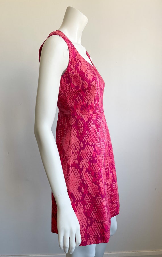 Moschino Cheap and Chic mini dress, hot pink snak… - image 4