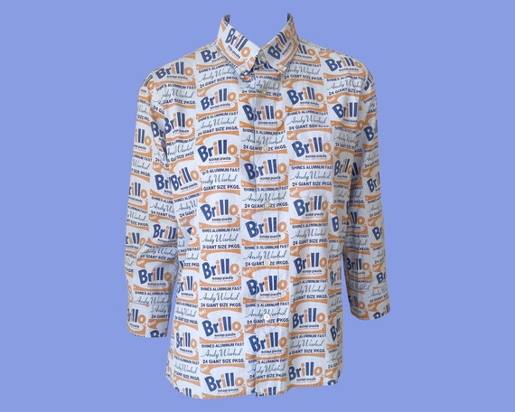 Hysteric Glamour X Andy Warhol Shirt Brillo Pad Print Pop - Etsy