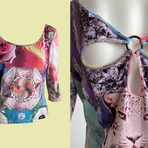 Roberto Cavalli Top - Etsy