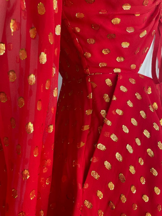 Alice McCall Did It Again Red and Gold Jumpsuit, … - image 10