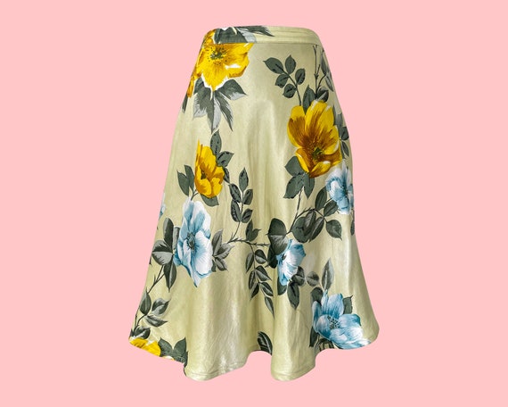Mint green skirt yellow cheap