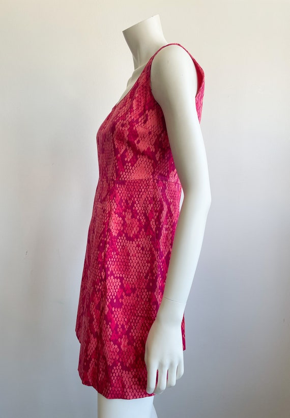Moschino Cheap and Chic mini dress, hot pink snak… - image 6