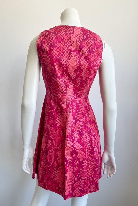Moschino Cheap and Chic mini dress, hot pink snak… - image 5