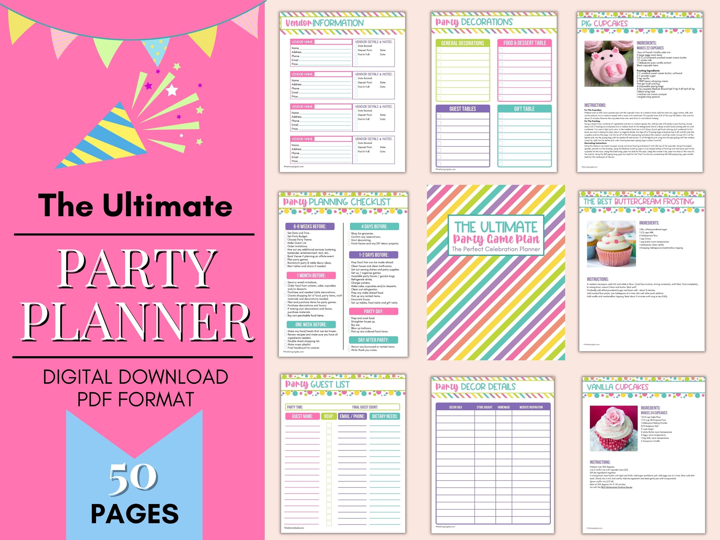 Ultimate Party Planner, Event Planner, Birthday Party Planner ...