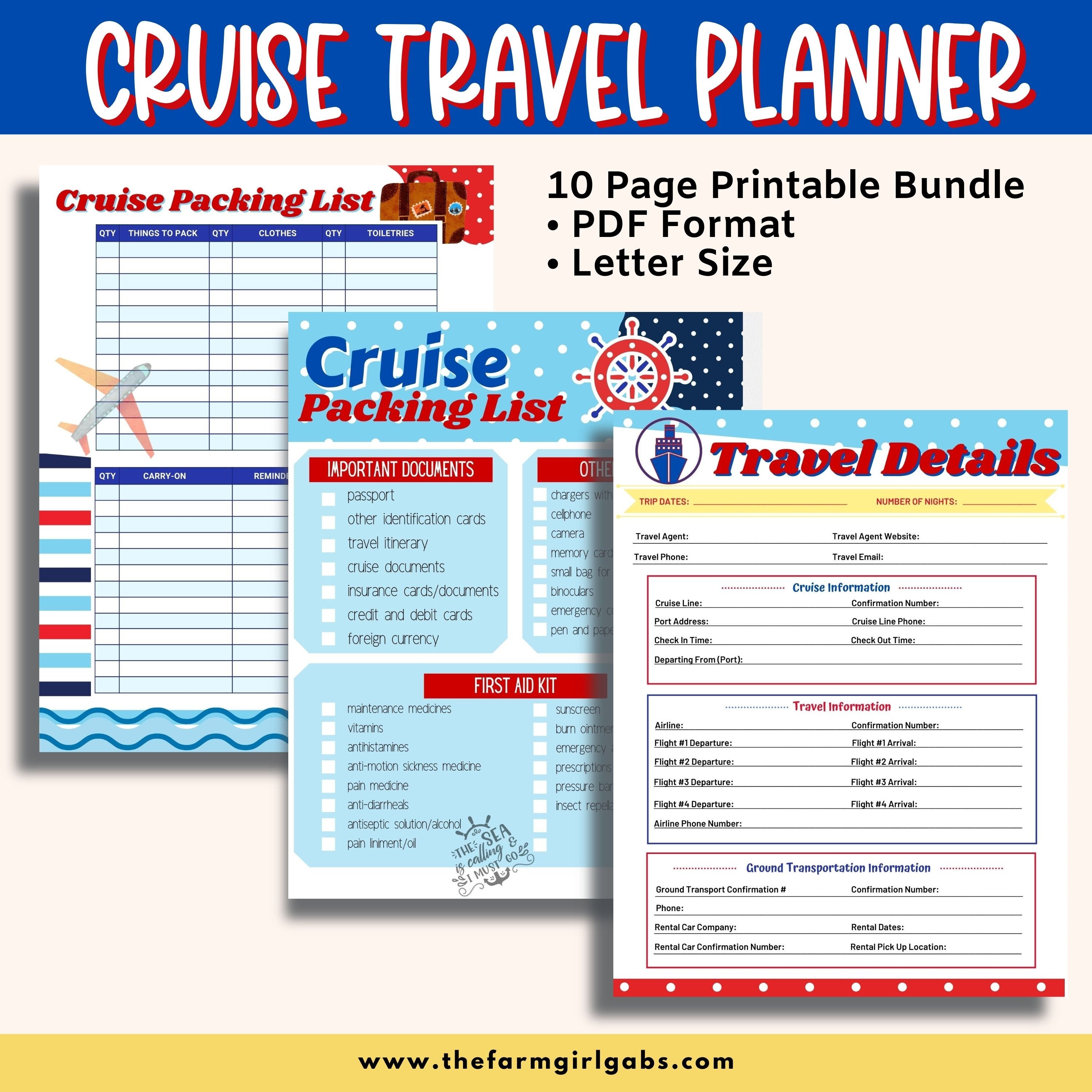 printable-cruise-planner-travel-planner-cruise-planning-etsy