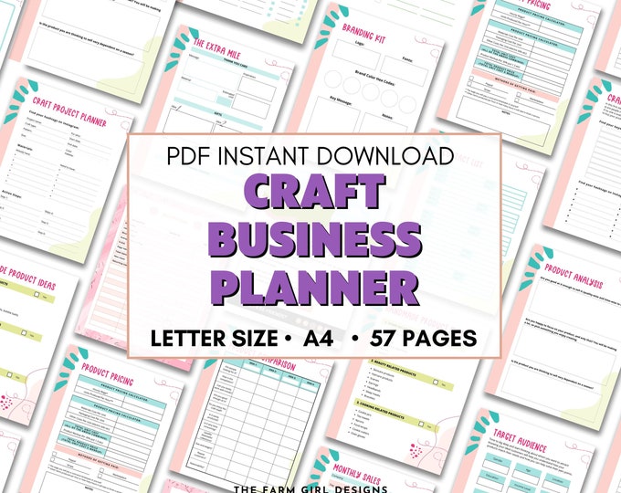 Craft Show Checklist Printable Instant Download Digital File Craft Fair ...