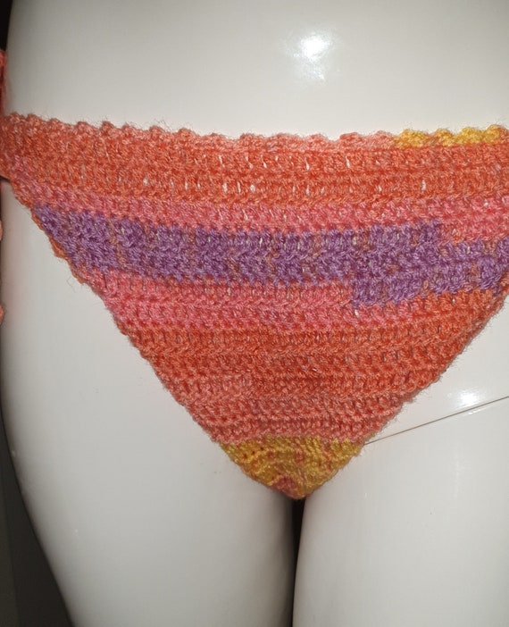 multi coloured bikini