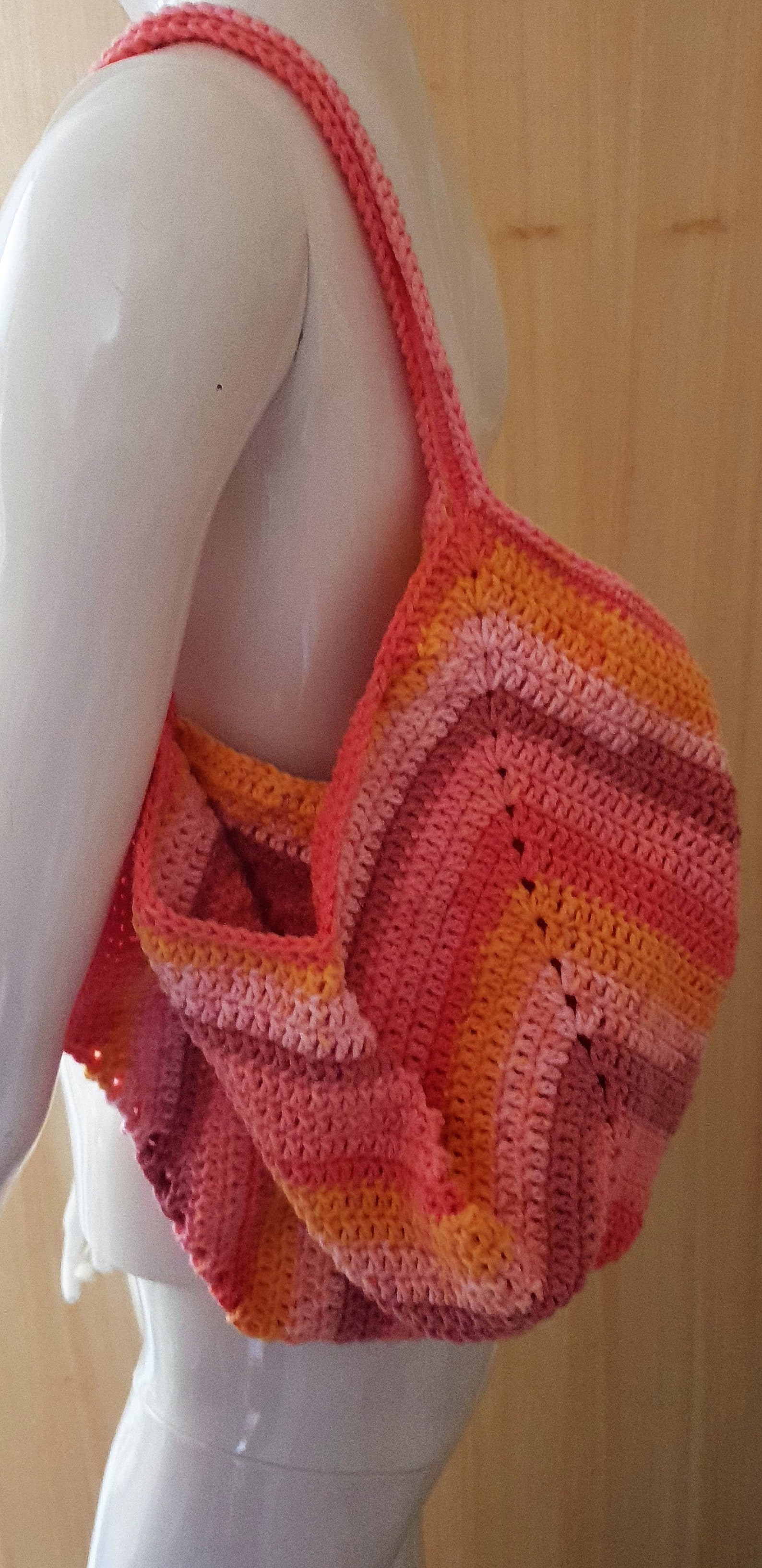 Handmade Reusable Shoulder Bag Etsy UK