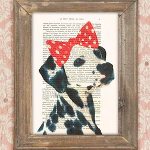 Dalmatian Print, Dalmatians, dalmatiannation, dalmatian spotlight,dalmatian puppy, dalmatian love, Dalmatian poster, Coco de Paris