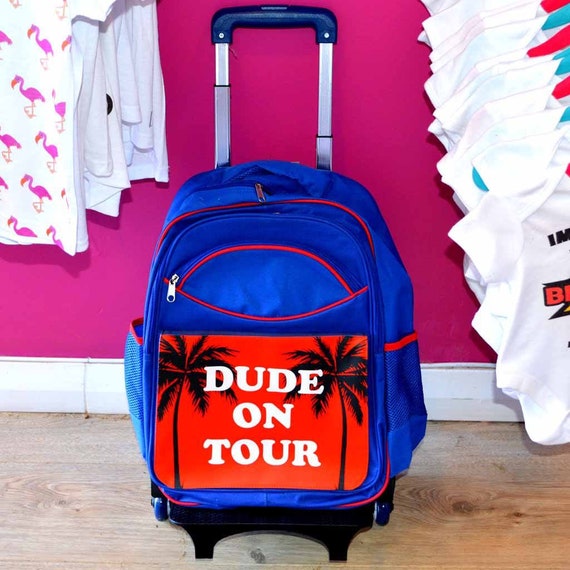 kids pull along suitcase