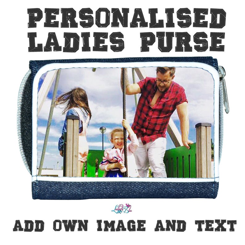 Customised Women/'s Wallet Custom Photo Gift Birthday Gift Personalized| Mothers Day PERSONALISED Ladies Purse