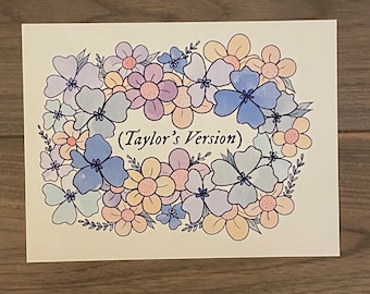 Taylor’s version, inspired artwork