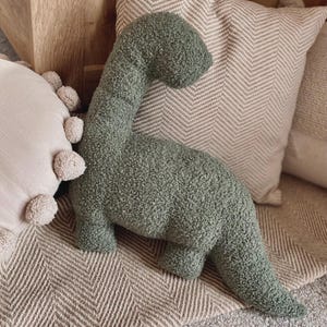 Diplodocus Dinosaur Pillow, Boys Bedroom, Nursery Decor, Children’s Playroom, Little Boy Gifts, Jurassic Park, Toddlers Bedroom