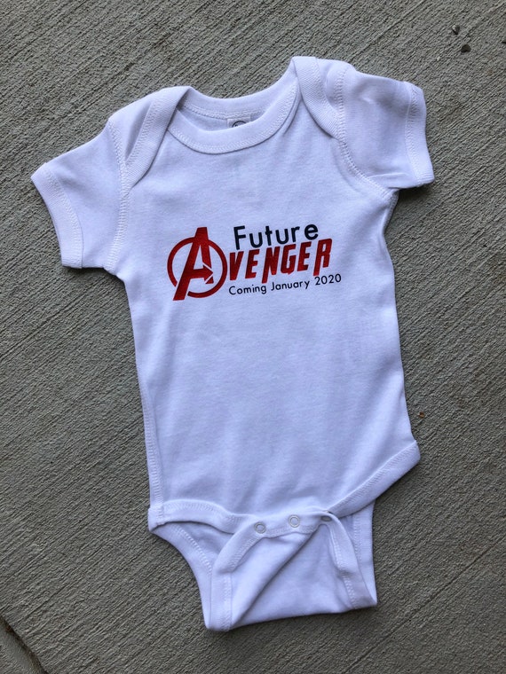 avengers onesie baby