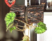 Designer Hanging Pots for All types of plants Handmade Flower Pot for Orchids Flowers Upside Down Slot for planting 15mm (0.6 quot )