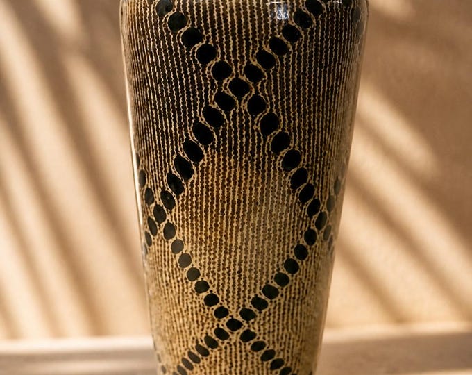 Tall Drinking Cup/ ceramic vase