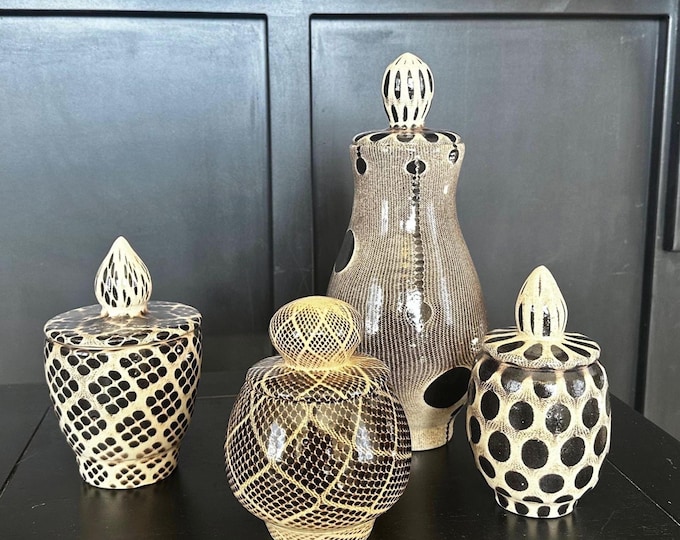 Decorative small Ceramic Jar | HOME DECOR