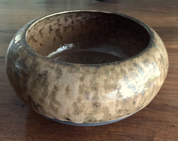 Mocha Beige Glazed Bowl