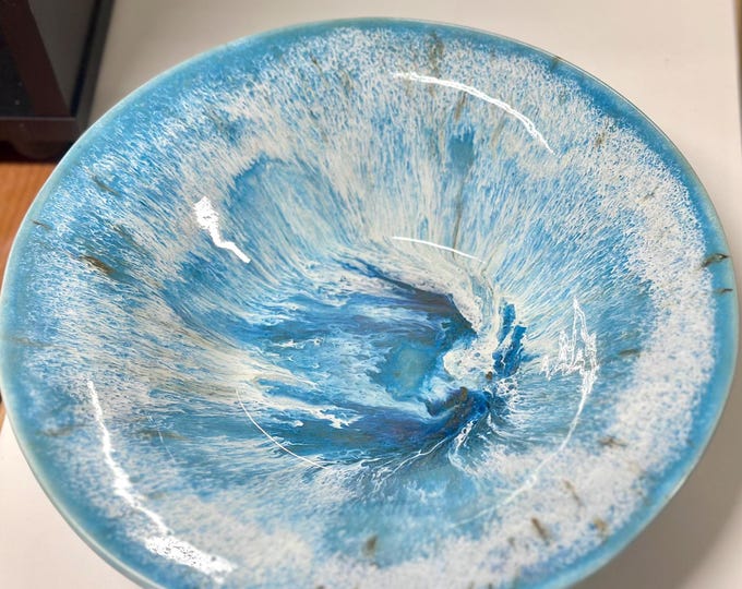 Ocean wave Blues Bowl