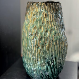 Decorative Blue Green VASE | HOME ACCENTS