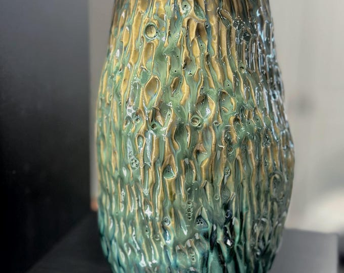 Decorative Blue Green VASE | HOME ACCENTS