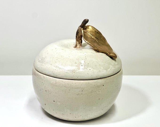 Ceramic Apple Container | HOME DECOR