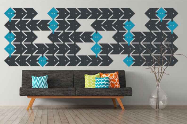 Acoustic Wall Panels Felt Cladding Modular Modern Decoration Paper Hanging Cnc Cut