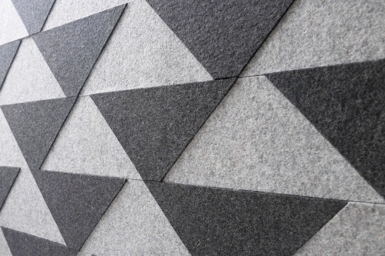 Acoustic wall panels Felt Wall Panels Wall Cladding Modular | Etsy