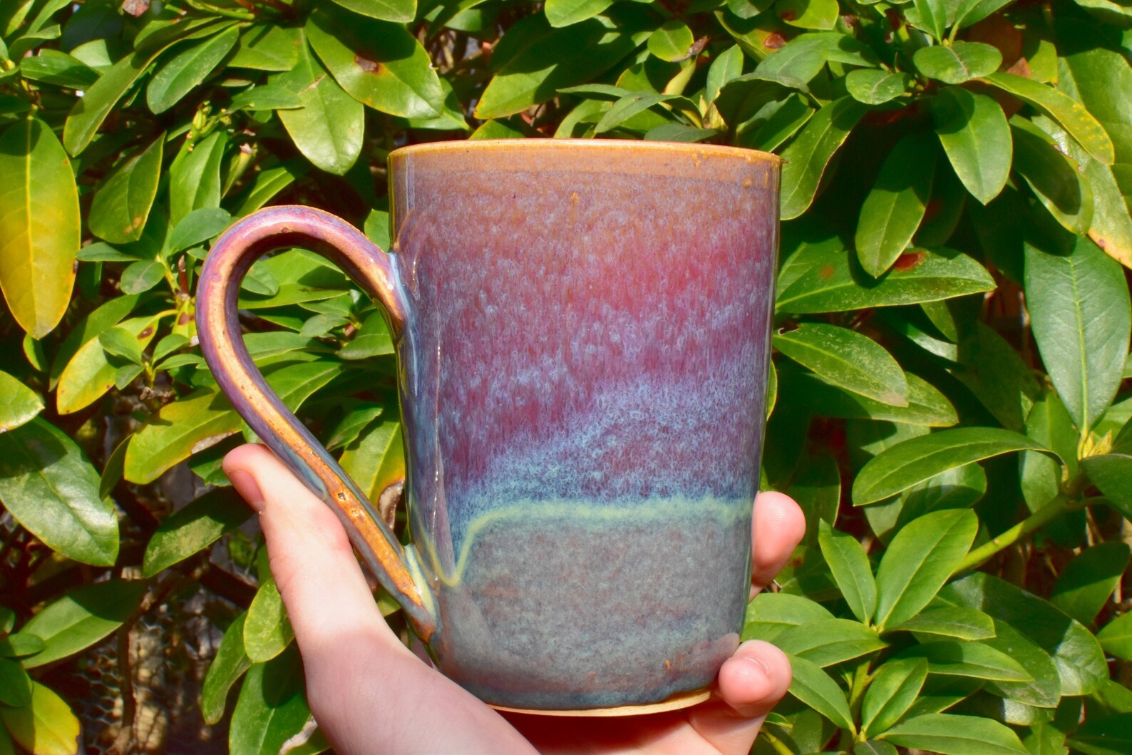 Handmade Ceramic mug dishwasher safe Microwave safe 12 16 Etsy