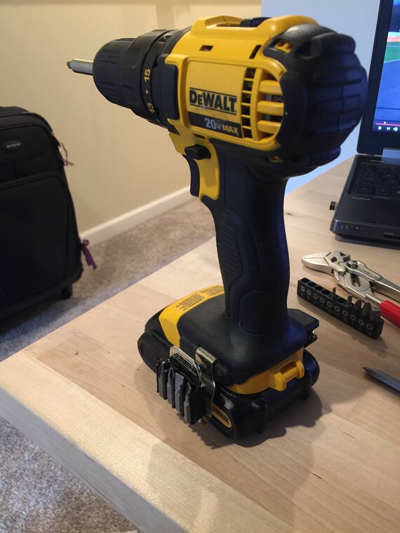 Driver Bit Holder for Dewalt Belt Clip from GrayGear on Etsy Studio