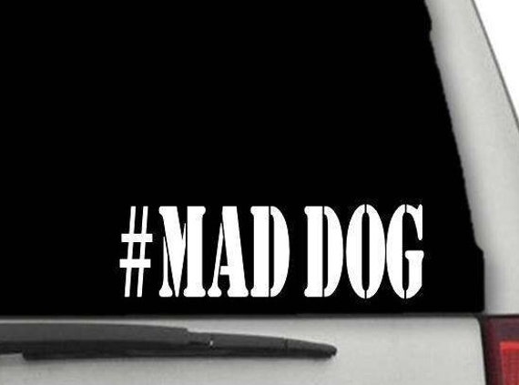5/" X 5/" Smart Dog Vinyl Decal Sticker for Car Bumper Truck Door Home Window Wall