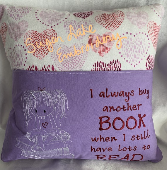etsy reading pillow