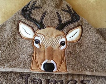 DEER Hooded Towel - BUCK or DOE