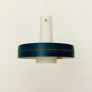 Mid-Century Modern Opaline Pendant Lamp | 1950s