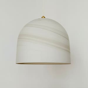 Mid-Century Modern Carrara Glass Pendant Lamp by Peill and Putzler | 1960s